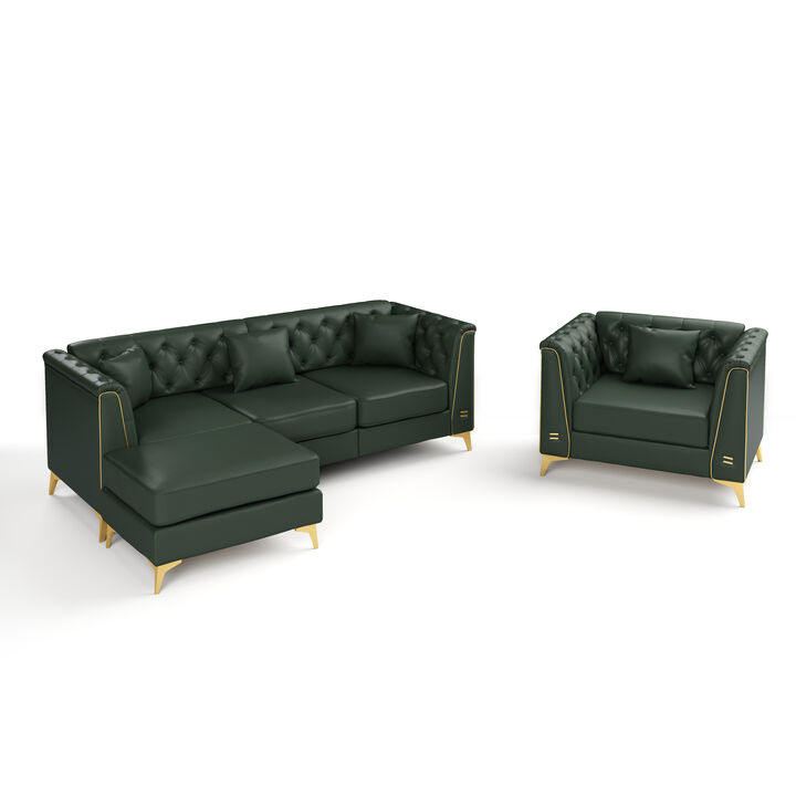 Wotvo Chesterfield Modular  Sofa