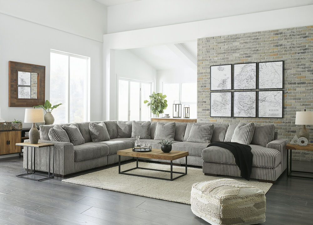 Lindyn 6-Piece Sectional with Chaise