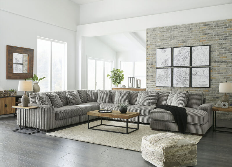 Lindyn 6-Piece Sectional with Chaise image number 1