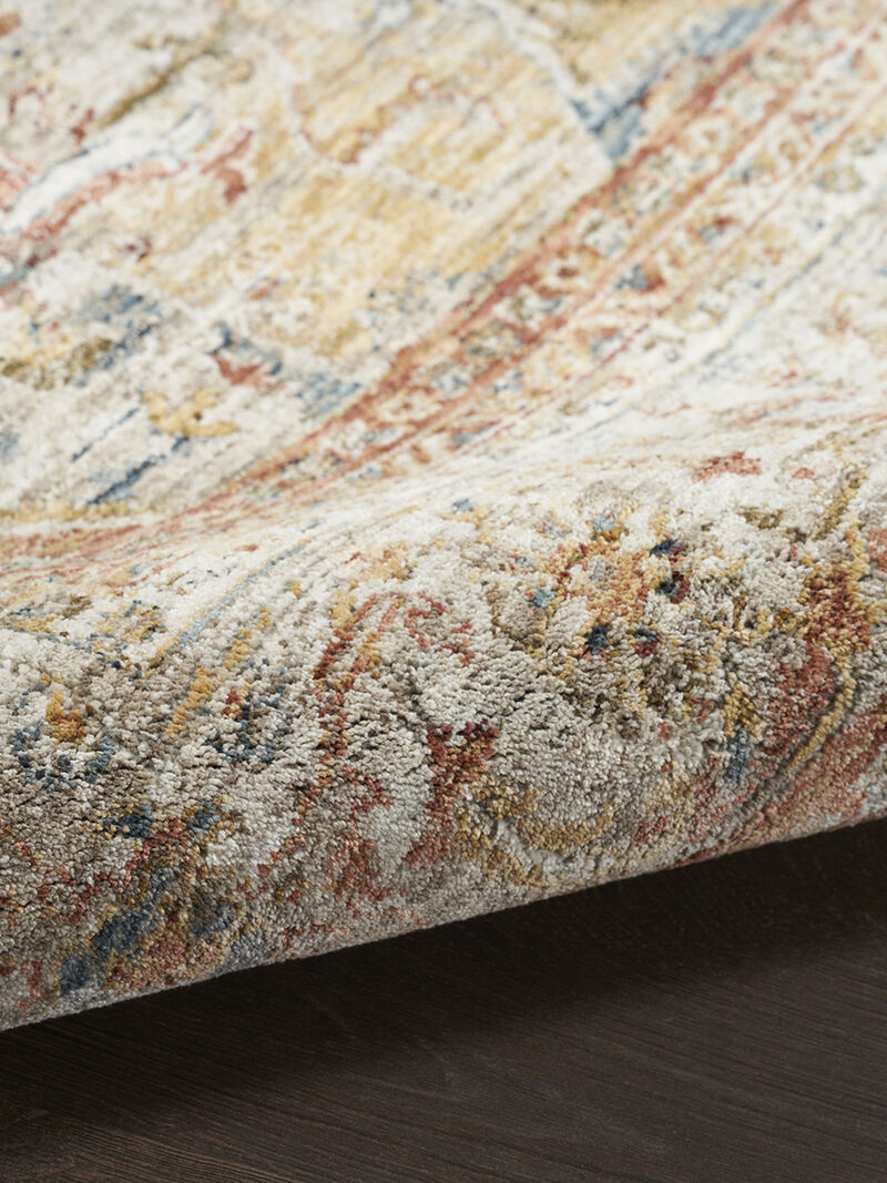 Sahar SHR06 Ivory/Rust 2'3" x 10'2" Rug image number 4