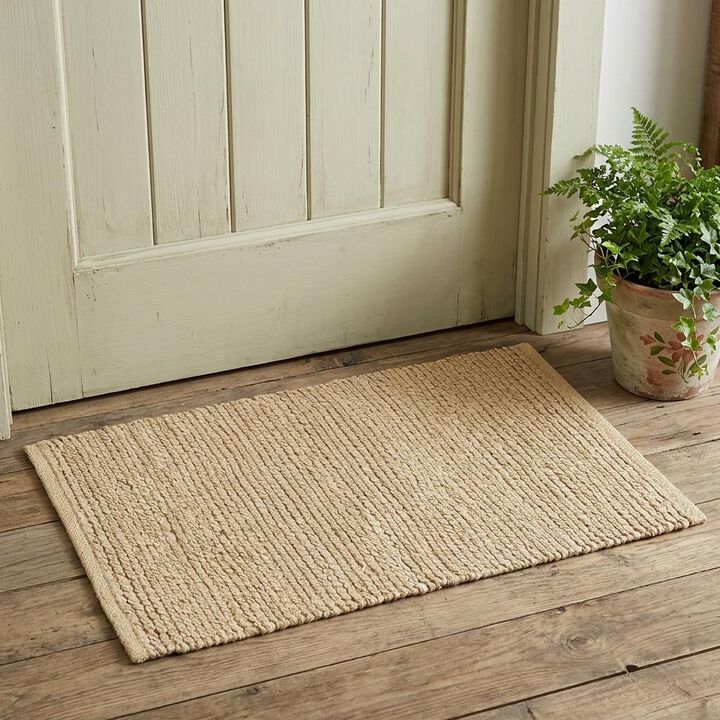 HomeRoots Jute Flatweave Handmade Area Rug