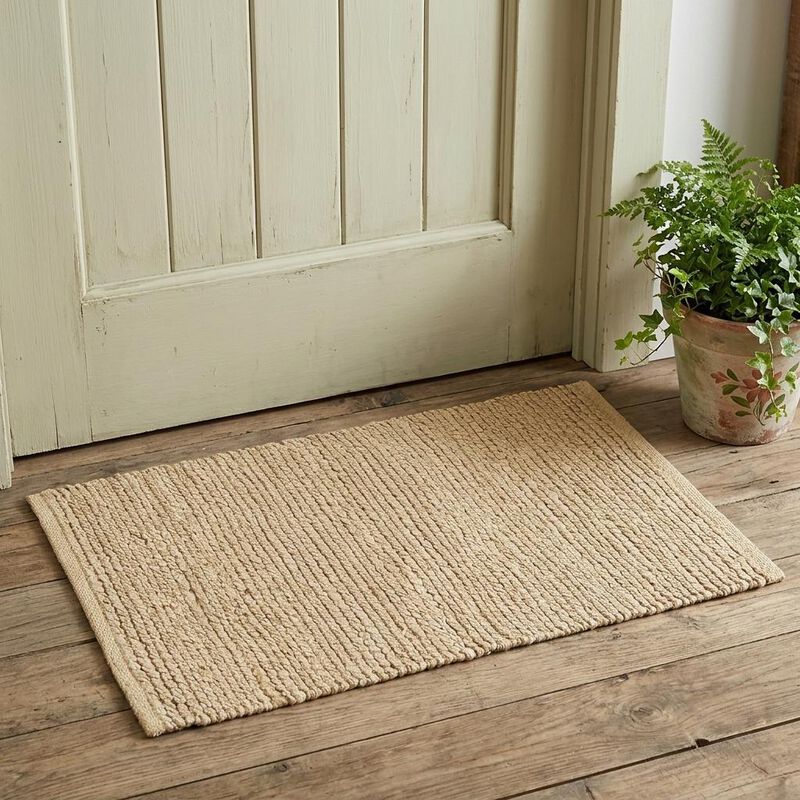 HomeRoots Jute Flatweave Handmade Area Rug image number 1