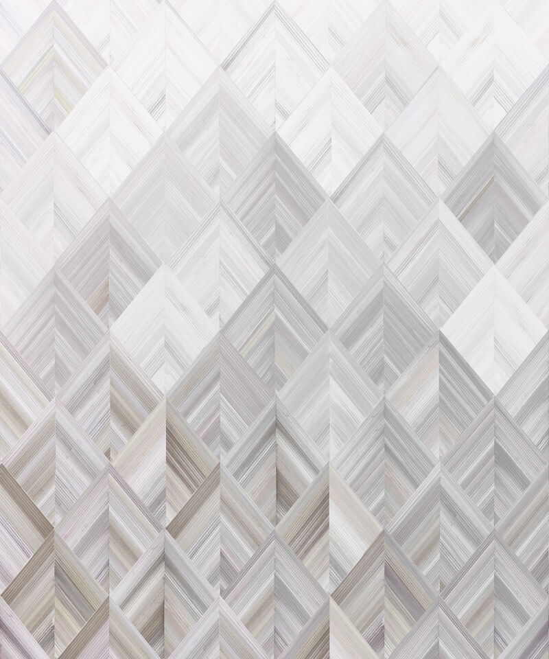 Diamond Parquet Grey Wall Mural (Set of 2) image number 0