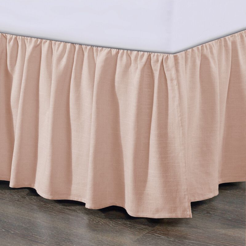 Lily Blush King Bed Skirt image number 0