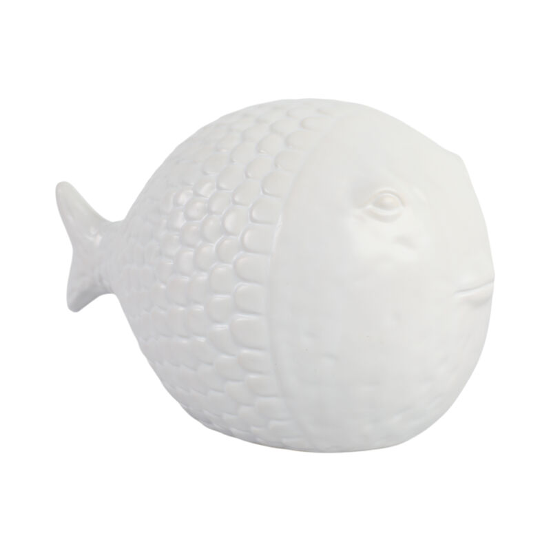 10" Scaled Fish Figurine image number 1