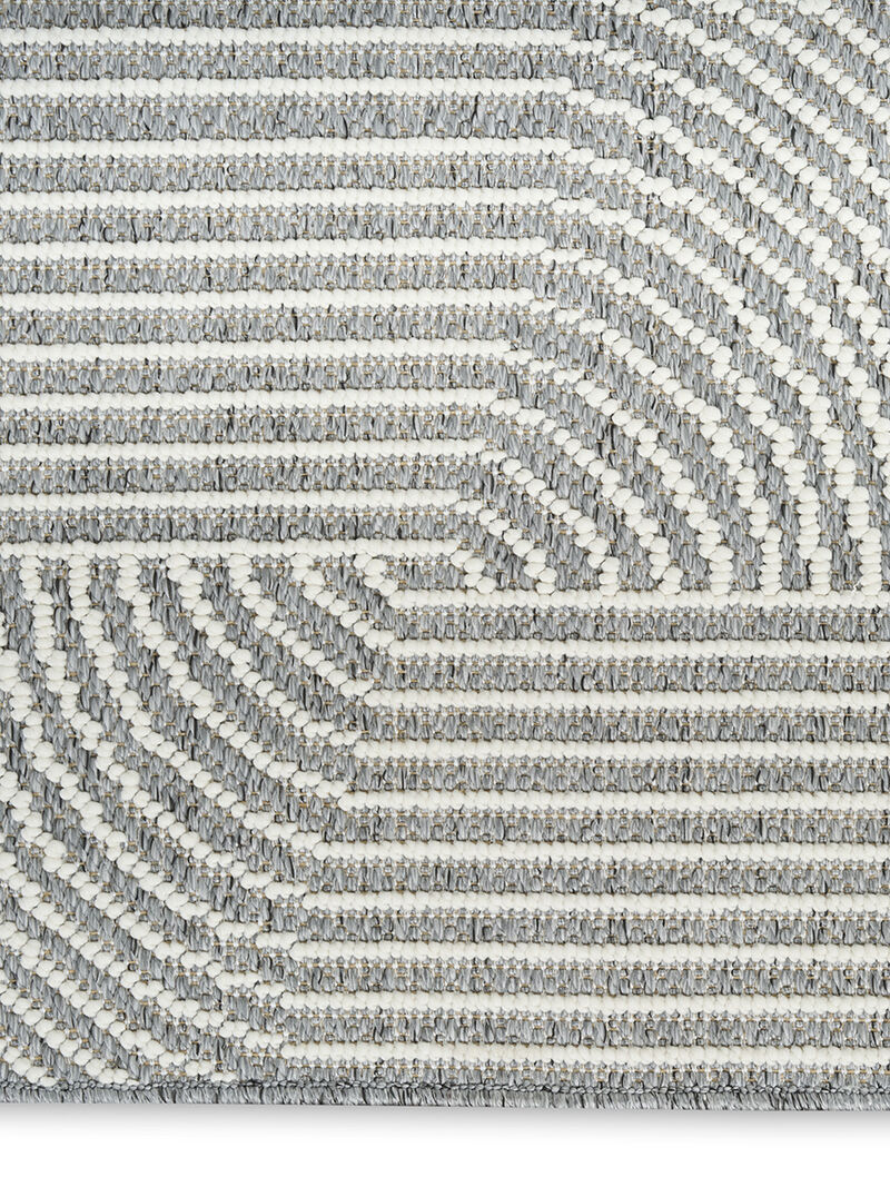 Natural Texture NTX02 Charcoal/Ivory 3'11" x 5'11" Rug