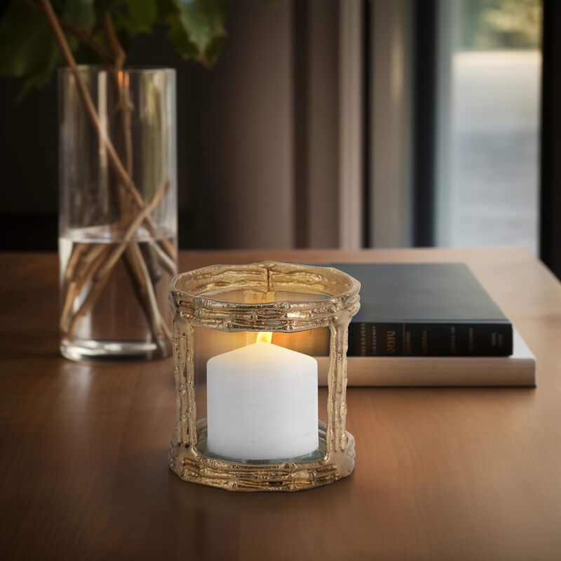 Hurricane Glass Candleholder