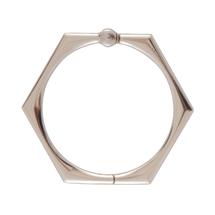 Utopia Alley Rust-Proof Zinc Hexagon-Shaped Shower Curtain Hooks with Clasp Closure, Shower Hooks Hangers for Bathroom, Kitchen Utensils, Curtains, Clothing, Towels etc - Set of 12