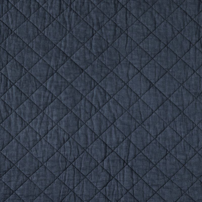 Cotton Comfort King Navy Quilt Set image number 5