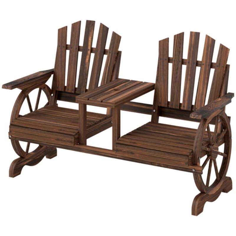 Stylish Outdoor Garden Bench &ndash; Weather-Resistant, Comfortable Seating for Yard or Patio image number 0