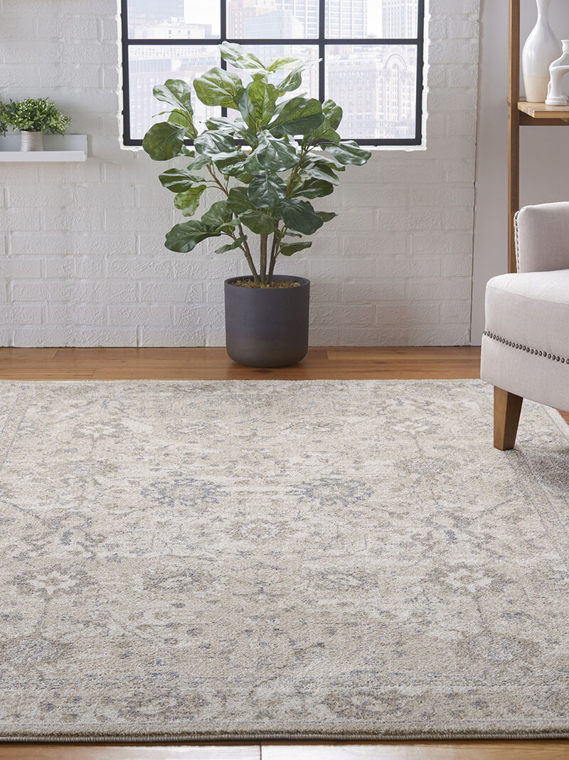 Moroccan Celebration KI384 Ivory/Sand 3'10" x 5'10" Rug