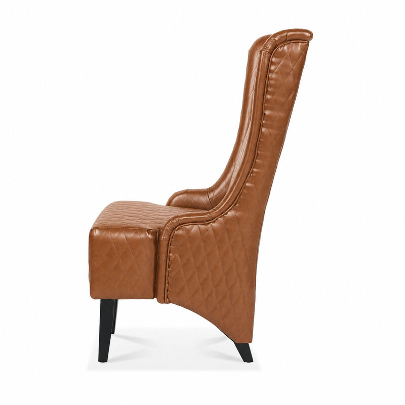 Caldik 23.03" PU Accent Chair image number 8