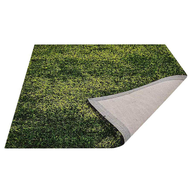 RUGSOTIC CARPETS HAND TUFTED SHAG POLYESTER ECO-FRIENDLY AREA RUGS  - Square, Size, Solid Plain Design, High Pile Thick Handmade Anti Skid Area Rugs for Living Room, Bed Room K00108 image number 4
