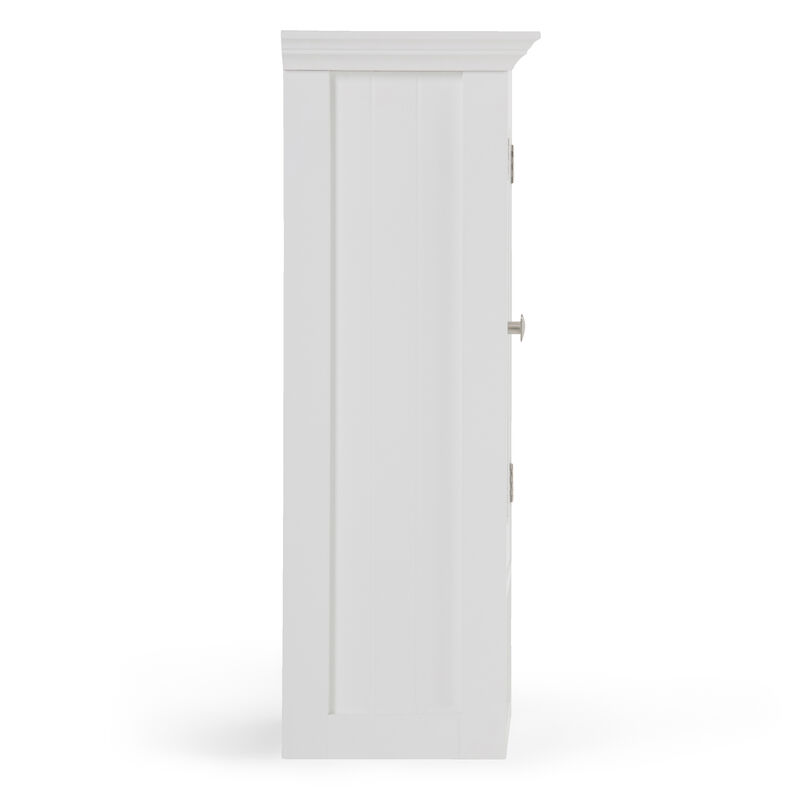 Simpli Home Acadian 24W Wall Cabinet with 2 Glass Doors and Shelf image number 5