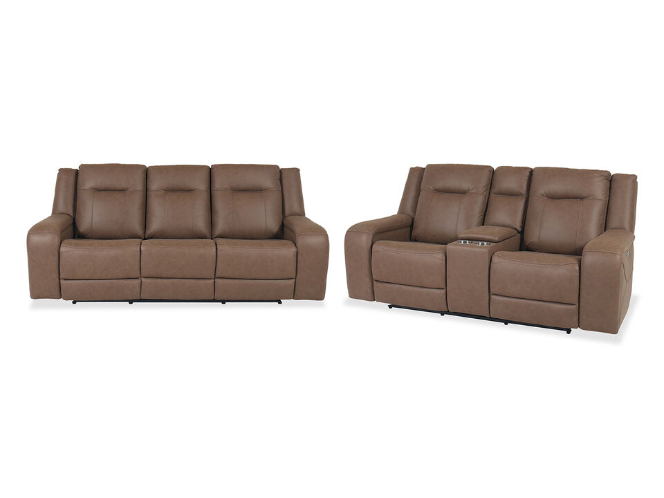 Tahoe Chocolate 2-Piece Living Room Set