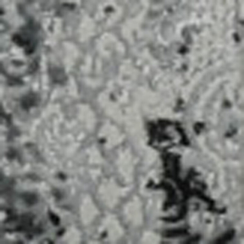 HomeRoots Abstract Distressed Area Rug With Fringe image number 2