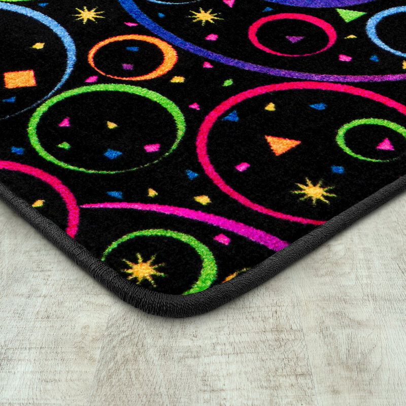 Joy Carpets Neon Lights Fun and Games, Area Rug image number 2