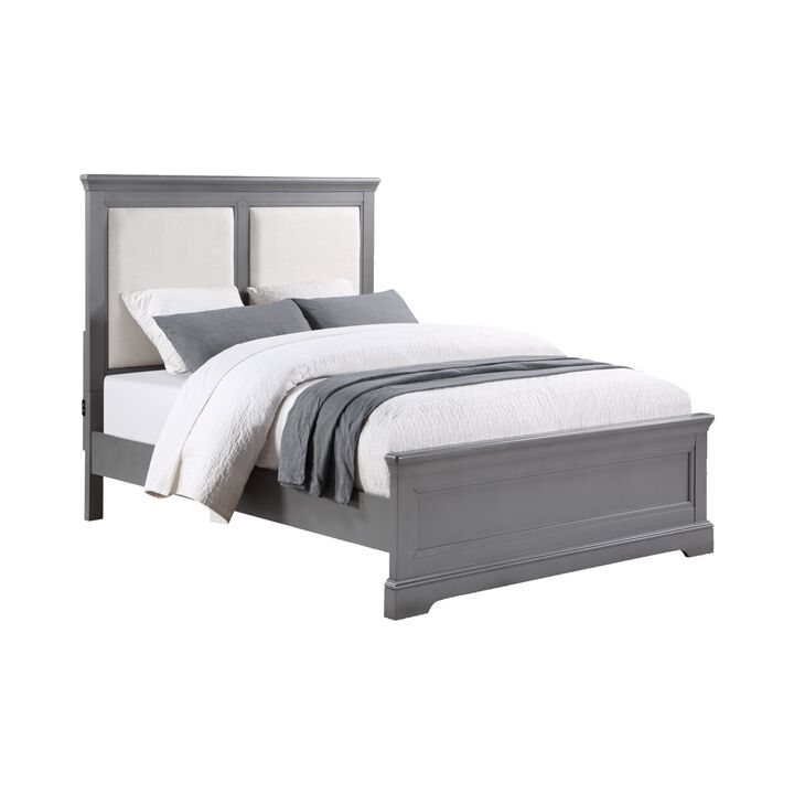 Tamarack Upholstered Full Bed in Gray