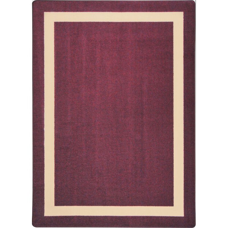 Joy Carpets Kid Essentials Portrait 10'9 x 13'2 Area Rug in Color Onyx