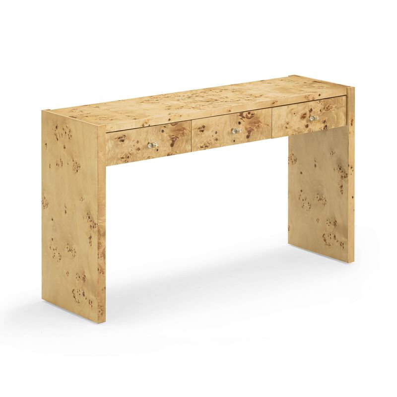 Brandyss Burl Console Table