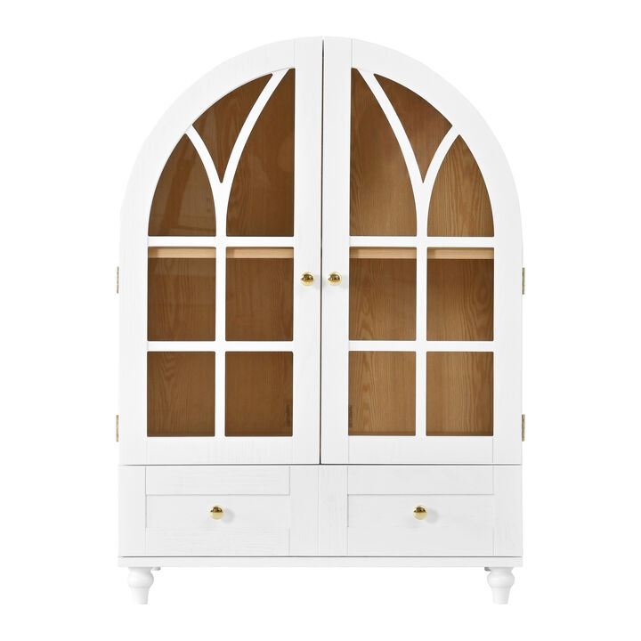 Wufuld Arched Display Cabinet