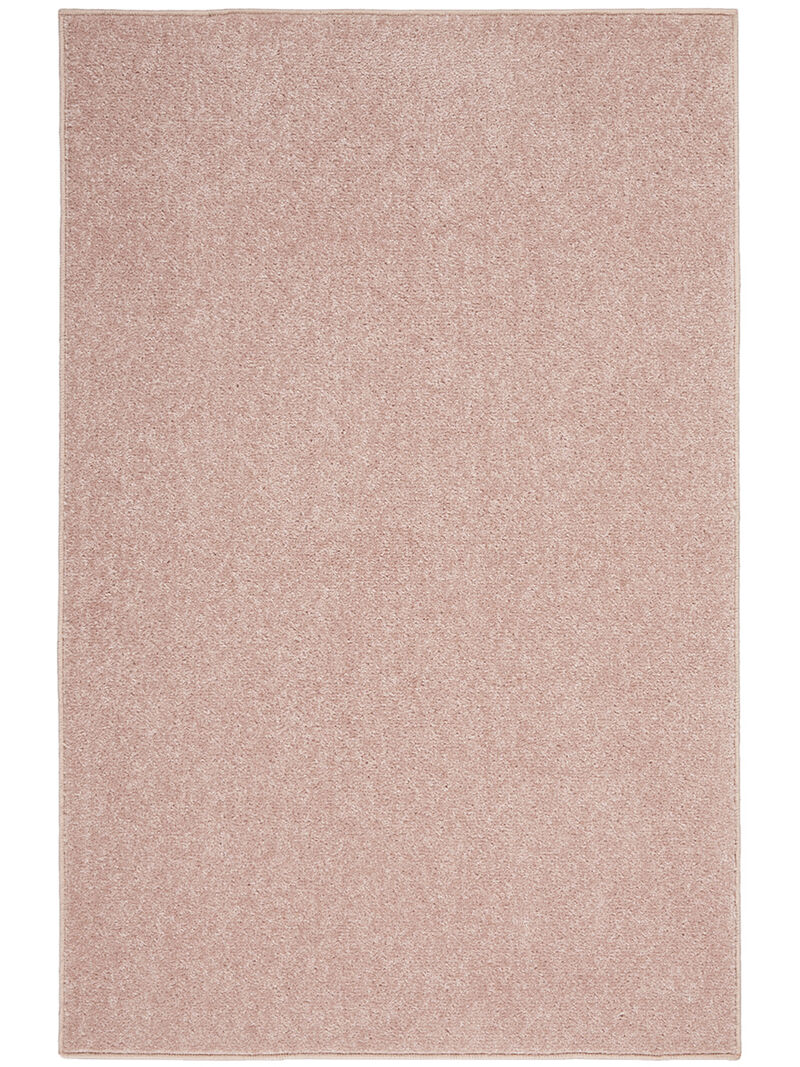 Nourison Essentials NRE01 Pink 2'2" x 10' Rug image number 0