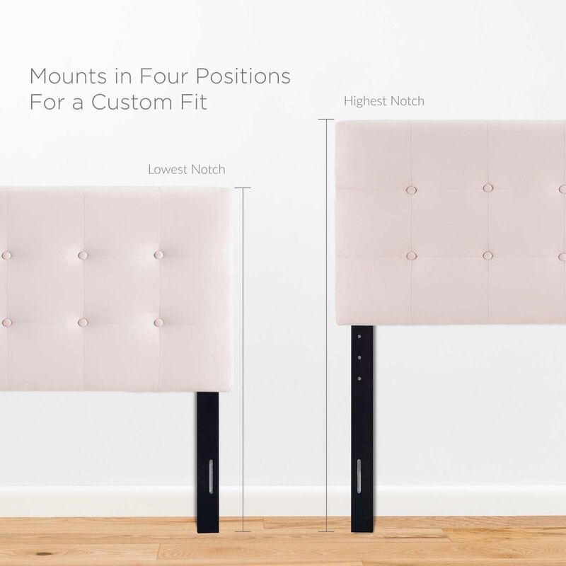 Emily Biscuit Tufted Performance Velvet Queen Headboard image number 6