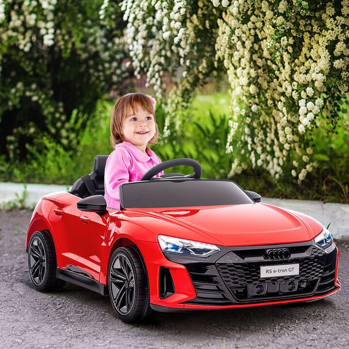 BreeBe Audi RS e-tron GT 12V Ride On Car for Kids with Parent Remote