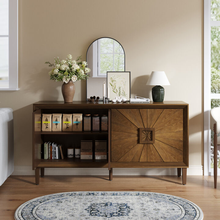 Jitbal Wood Storage Cabinet
