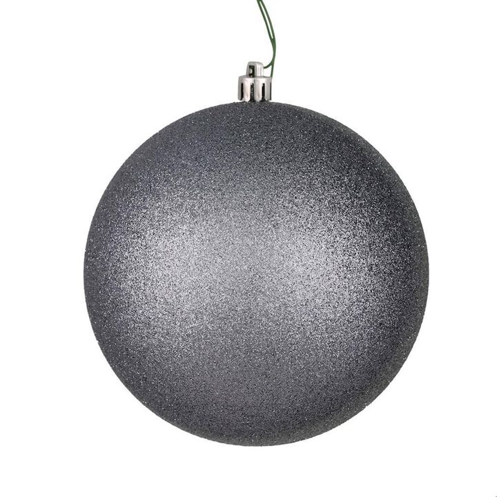 Vickerman 10" Limestone Glitter Ball Drilled - N592525DG
