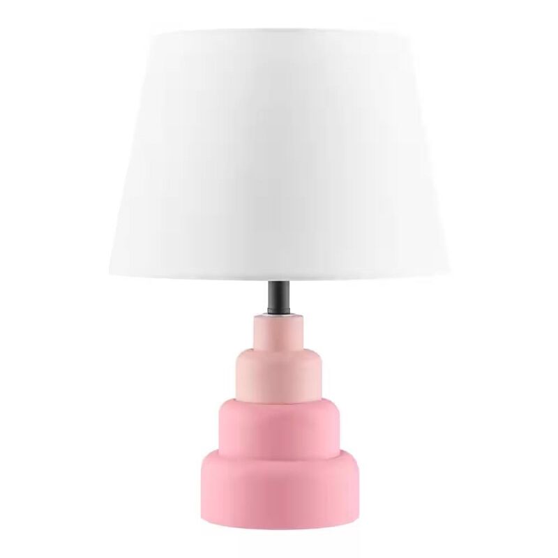 Fabric Shade Table Lamp – Small Bedside or Desk Lighting