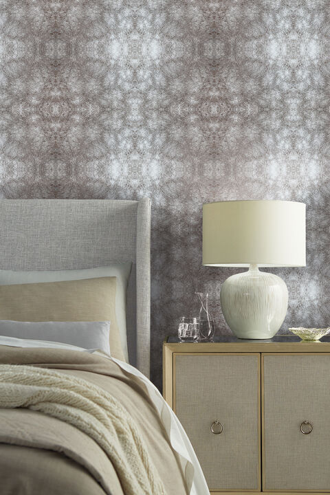 Rose Dapple Warm Grey Peel & Stick Wallpaper
