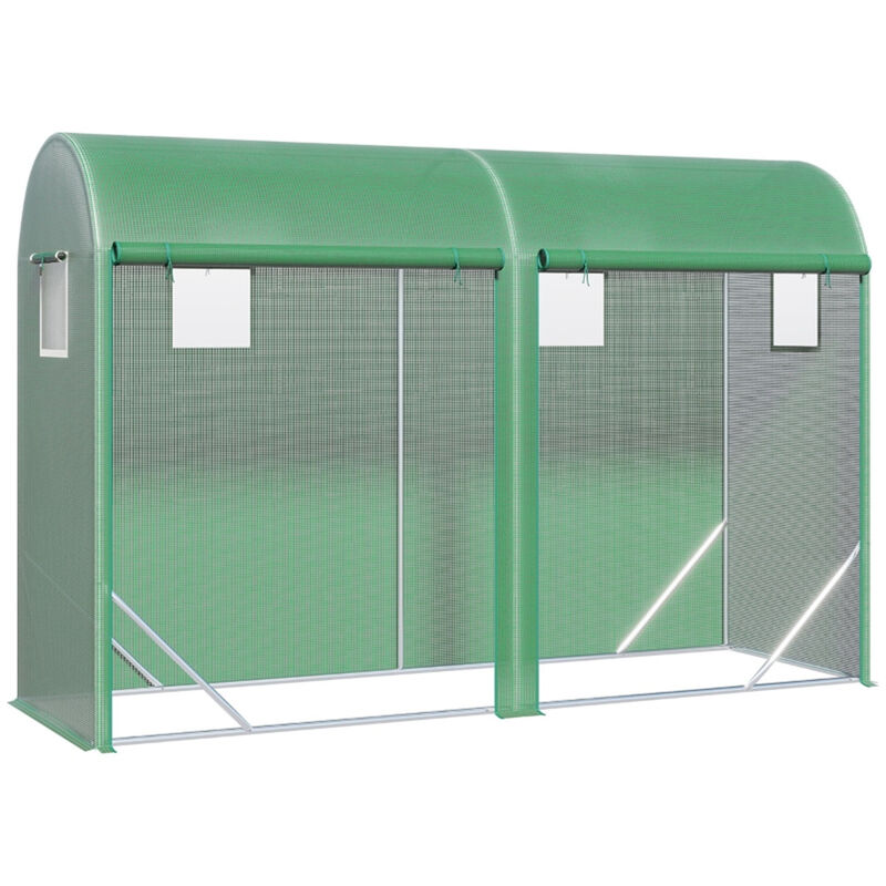 Portable Walk-in Greenhouse for Backyard Patio and Garden Use