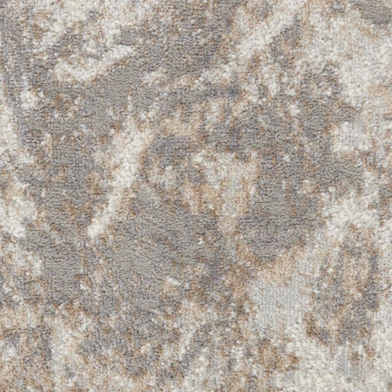 HomeRoots Abstract Non Skid Area Rug image number 2