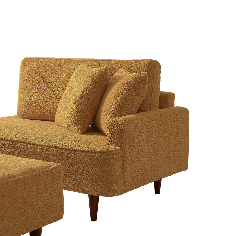 Statco  Chaise Lounge Chair with Ottoman image number 2