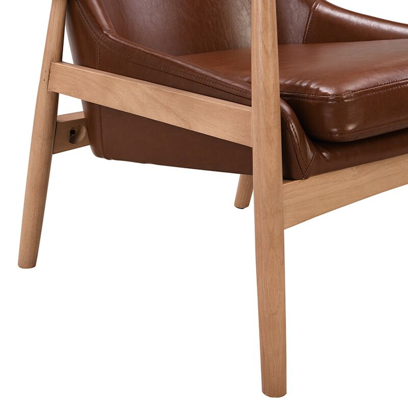 Merax Mid-Century Modern Armchair Reading Leisure Chair