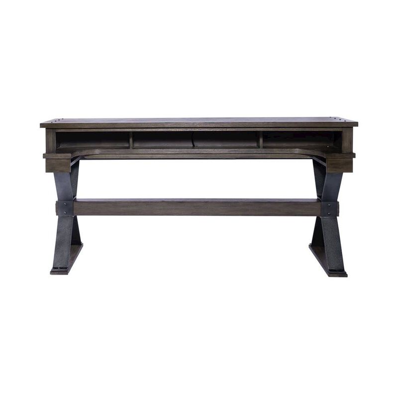 Starlight Canyon Home Brown Console Bar Table – Perfect for Behind Couch or Sofa with Storage