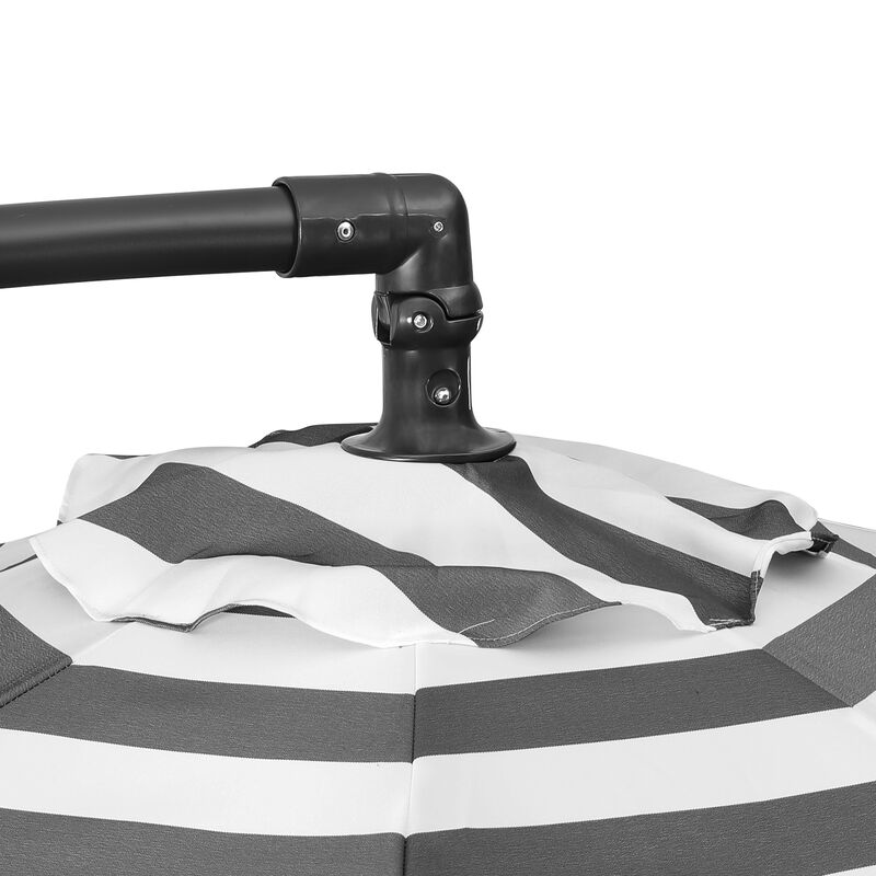 WestinTrends 10 ft. Outdoor / Patio Cantilever Hanging Umbrella