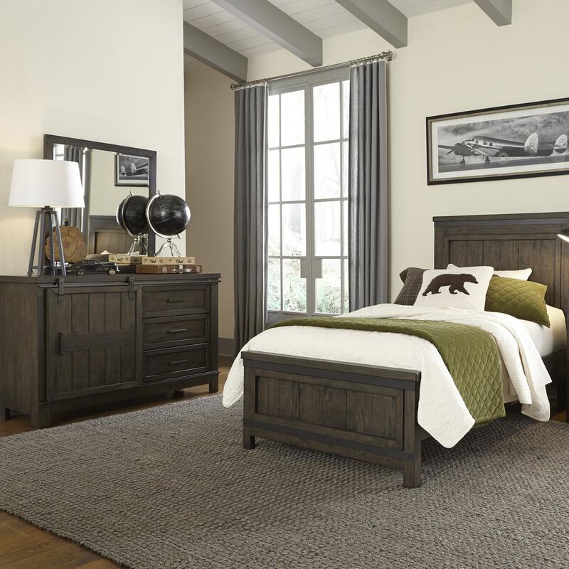 Liberty Furniture Thornwood Hills Panel Bed in image number 2