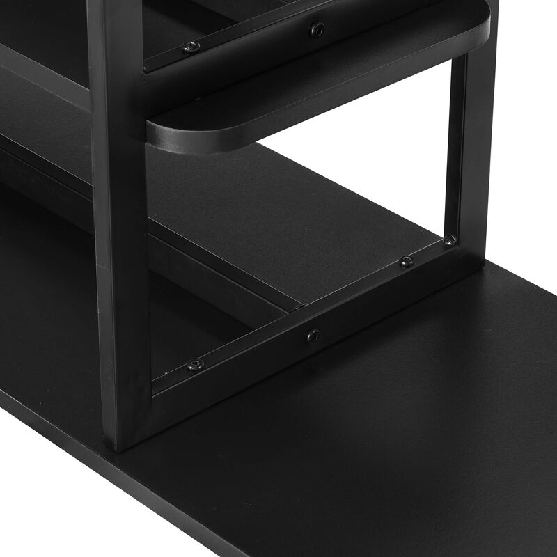Celine Large Black Console Table