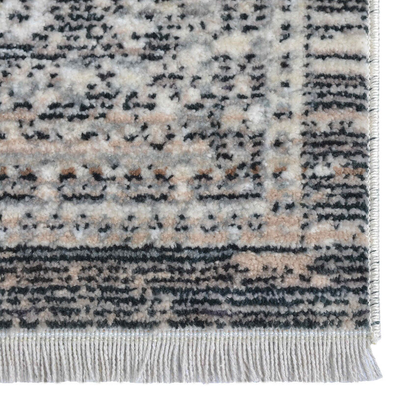 RUGSOTIC CARPETS MACHINE MADE POLYESTER AREA RUGS  - Rectangle Shape, Classic Oriental Traditional  Design, Low Pile Machine Made Area Rugs (M00111) image number 4