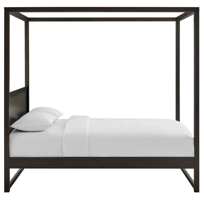 Modway Alva King Wood Canopy Platform Bed image number 6