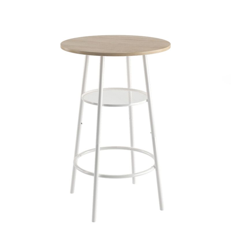 Shroce 3‑Piece Industrial Bar Table Set image number 6