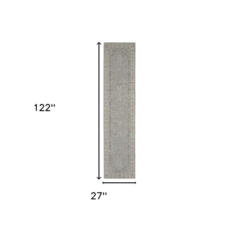HomeRoots Floral Runner Rug image number 3