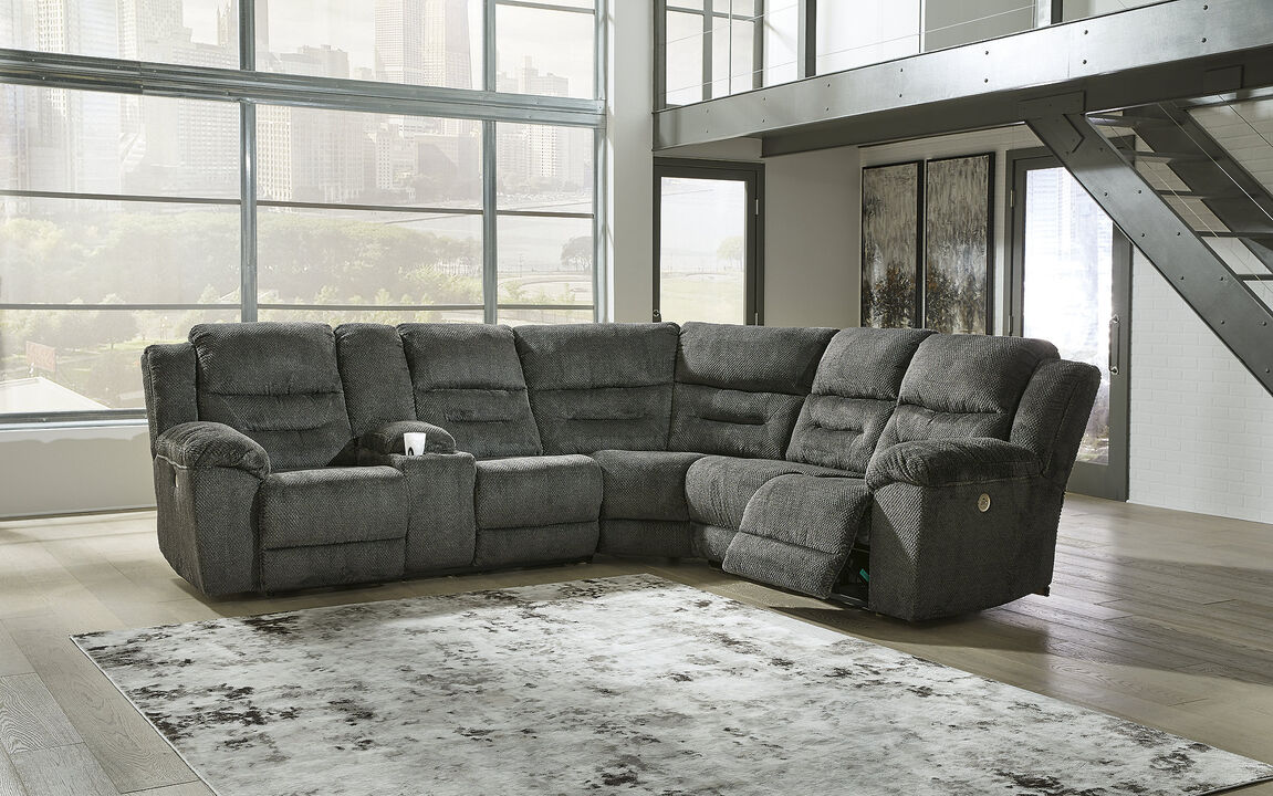 Nettington 3PC Power Reclining Sectional