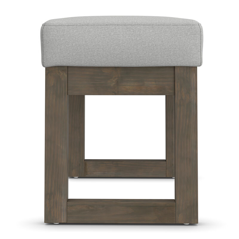 Simpli Home Milltown Footstool Small Ottoman Bench image number 4