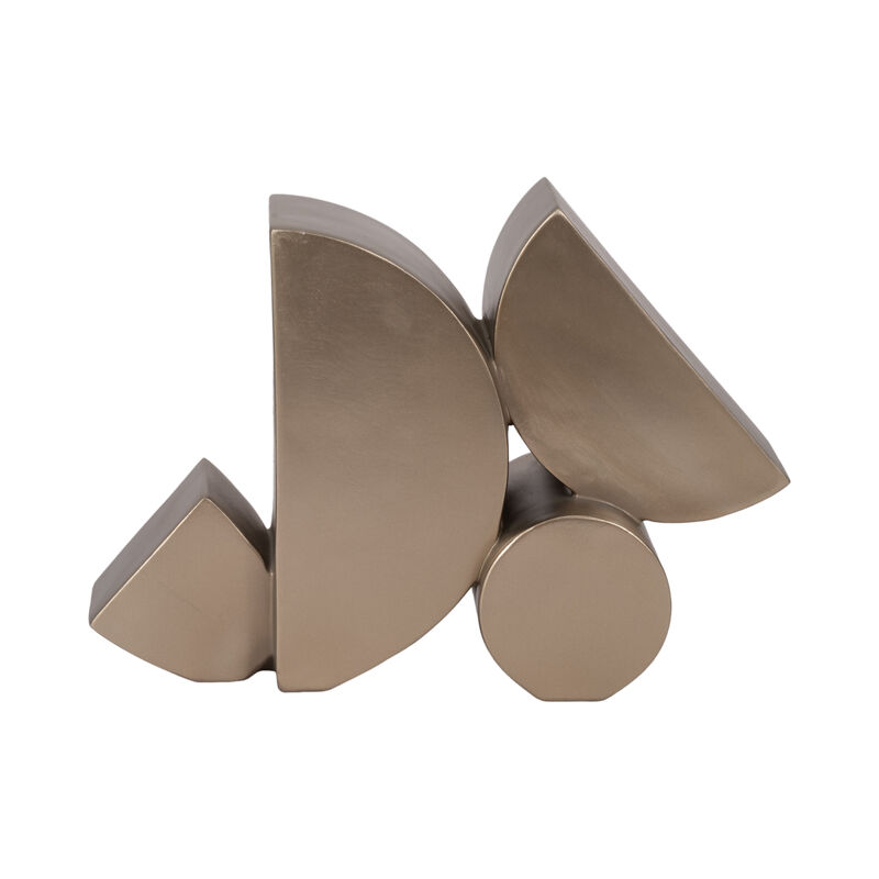 13" Stacked Shapes Sculpture image number 0