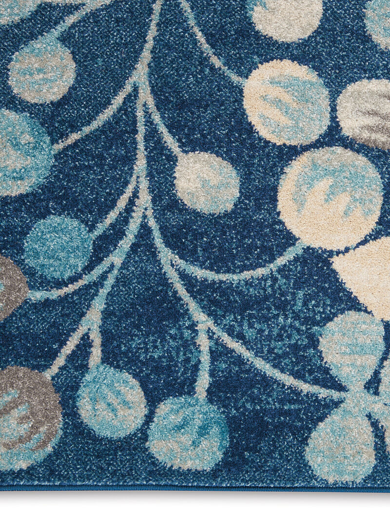 Tranquil TRA03 Navy 5'3" x 7'3" Rug image number 4