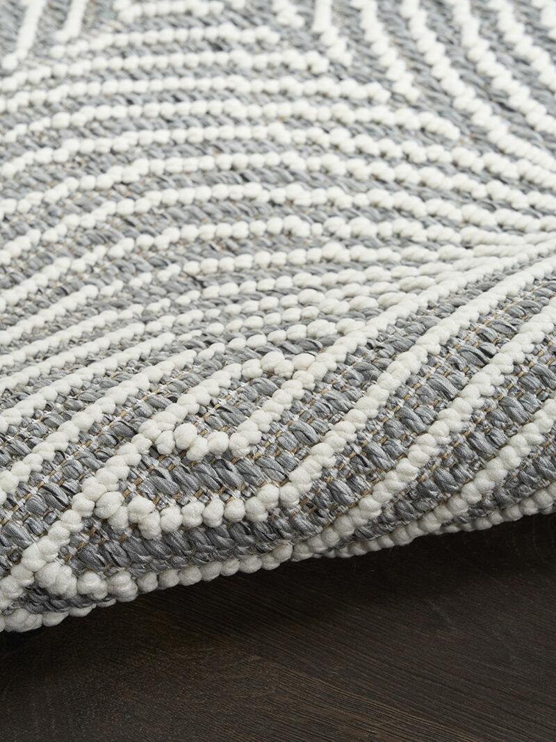 Natural Texture NTX02 Charcoal/Ivory 2'3" x 7'6" Rug