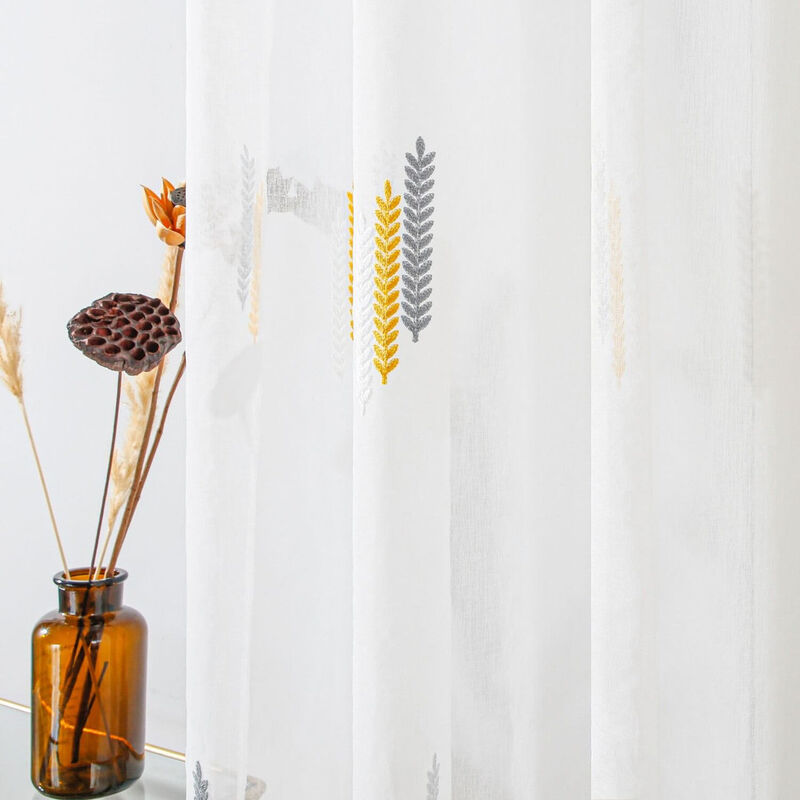 Dolce Mela Sheer Curtains Panel
